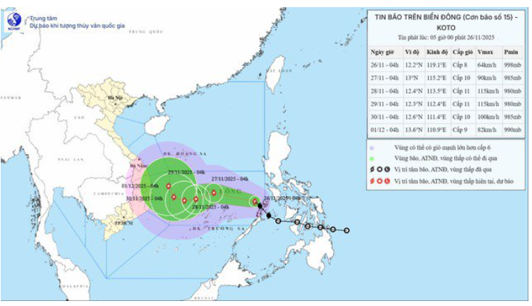 Người dân miền Trung chuẩn bị ứng phó đợt mưa mới